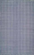 Herringbone Cotton Flatwoven Rug | Navy