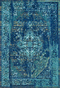 Persian Vintage Rug | Teal