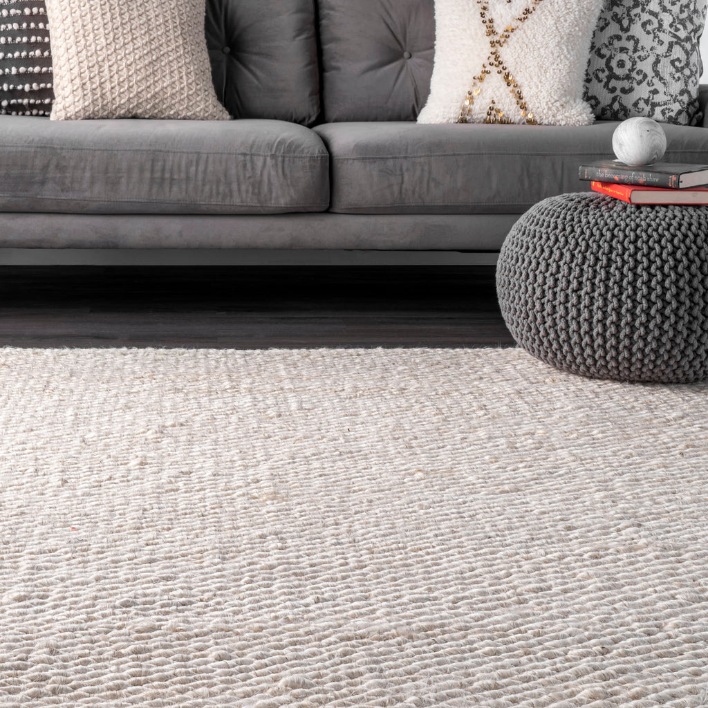 Handspun Jute Rug | Off White