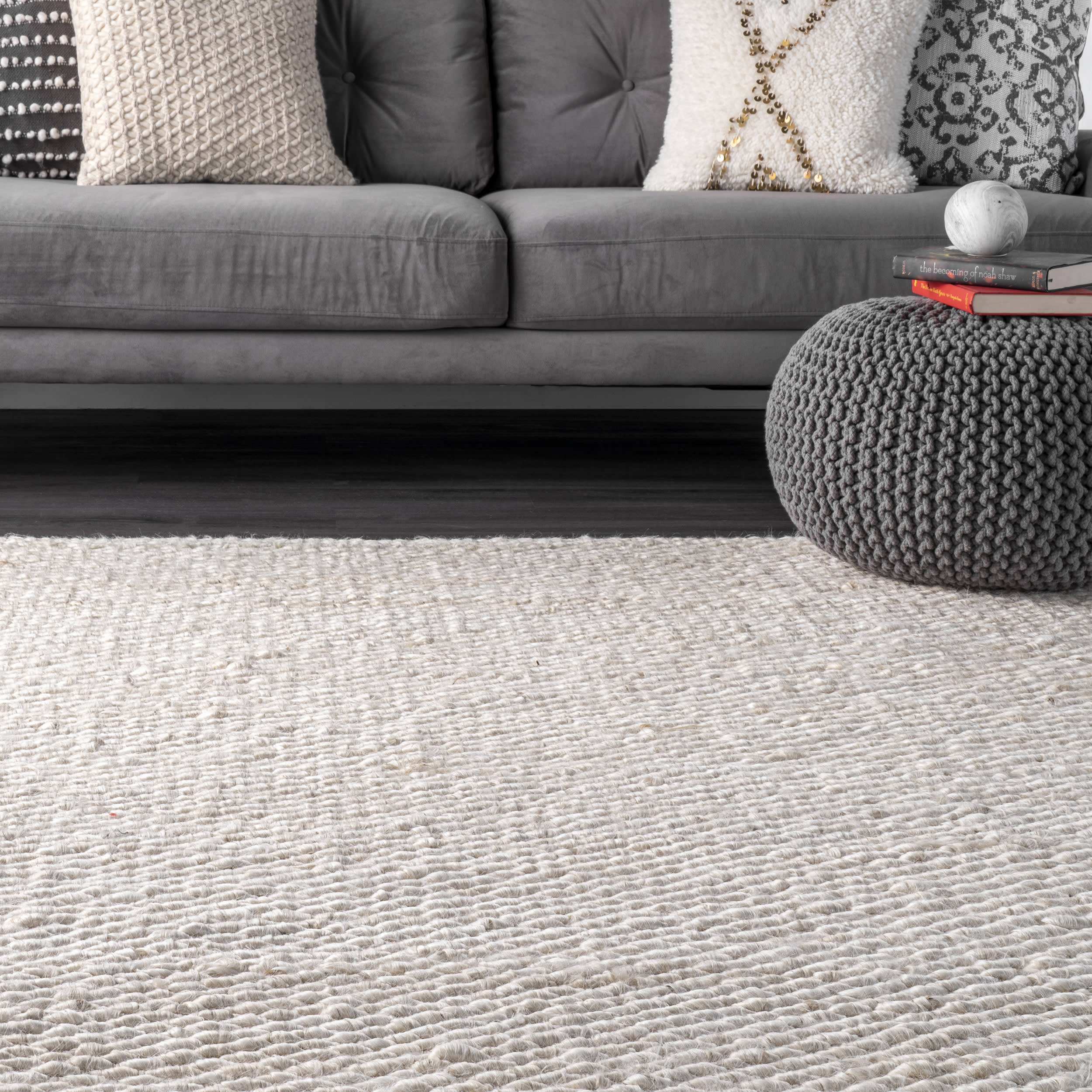 Handspun Jute Rug | Off White
